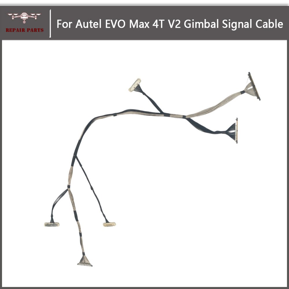 Autel Drone Evo Max 4T - Autel EVO Max 4T V2 PTZ信号ケーブル、ドローン用ジンバルカメラ、柔軟性のあるフラットワイヤー、交換用スペアパーツ、100％正規品、新品。