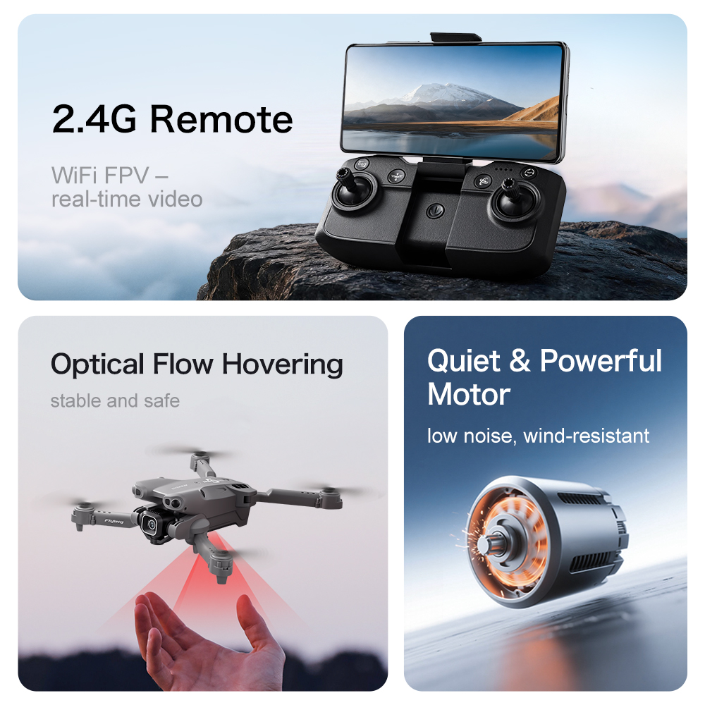 新型GT50ドローン 8K HDデュアルカメラ RCブラシレ - Jjrc Drone X12 のレビューと価格
