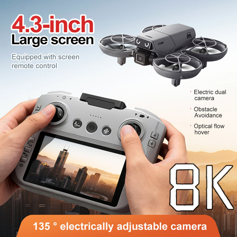 新型アップグレードD36ドローン 8K HDデュアルカメラ  - Jjrc Drone X12 のレビューと価格